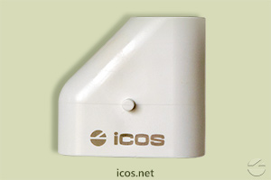 Adaptador PVC para montagem de sensor vertical Eicos