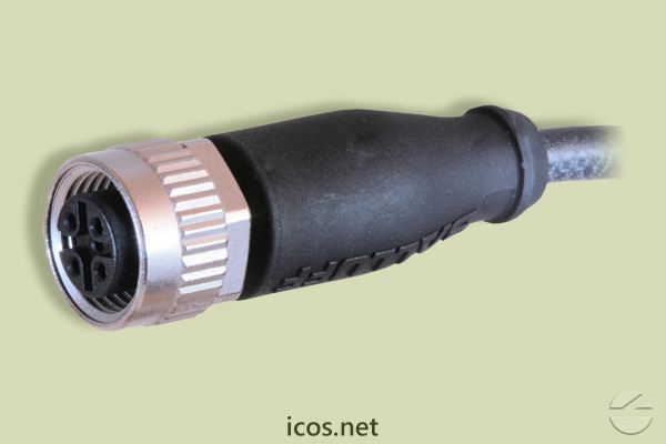 Haga clic para ampliar Conector fêmea M12 reto 4 vias com cabo 2 metros em PVC Conector fêmea M12 reto 4 vias com cabo 2 metros em PVC