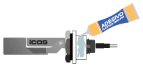 Controle Nível de Líquidos - montagem 3: passe cola para PVC no Adaptador