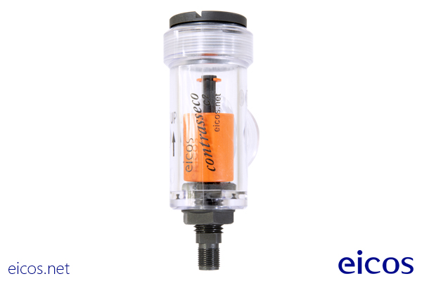 Sensor Contrasseco C2 M12 para proteção de bomba com montagem na sucção