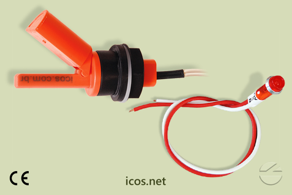 Haga clic para ampliar LED Piloto 12Vdc Vermelho e Sensor de Nível LF122E-40 LED Piloto 12Vdc Vermelho e Sensor de Nível LF122E-40