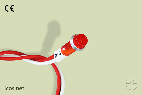 Haga clic para ampliar LED Piloto 12Vdc Vermelho Ø5,5mm LED Piloto 12Vdc Vermelho Ø5,5mm