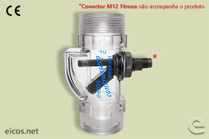 Sensor Contrasseco para visualizar e sinalizar se há água no caracol da bomba