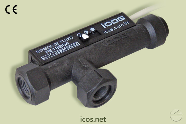 Sensor de Fluxo (Fluxostato) para baixas vazões FE18B04