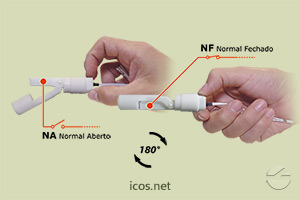 Sensor de Nível Eicos LA12N-40 - Gire o Sensor para Funcionamento NA ou NF