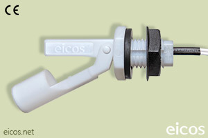 Sensor de Nível tipo Boia para controle de nível de líquidos LA16M-40