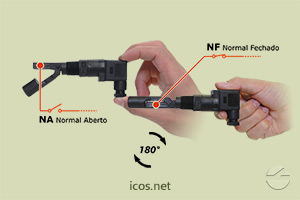 Sensor de Nível Eicos LA32NP - Gire o Sensor para Funcionamento NA ou NF