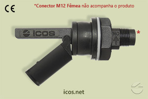 Sensor de Nível tipo Boia para controle de nível de líquidos LF322E-M12