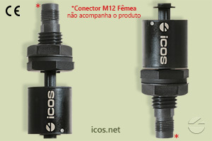 Sensor de Nível tipo Boia para controle de nível de líquidos LC36-M12