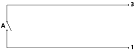 Esquema de ligação dos pinos para 1 flutuador